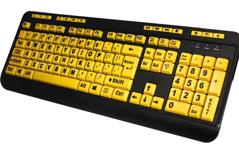 Image of accessible keyboard