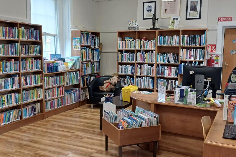 Ballygar Library - Interior