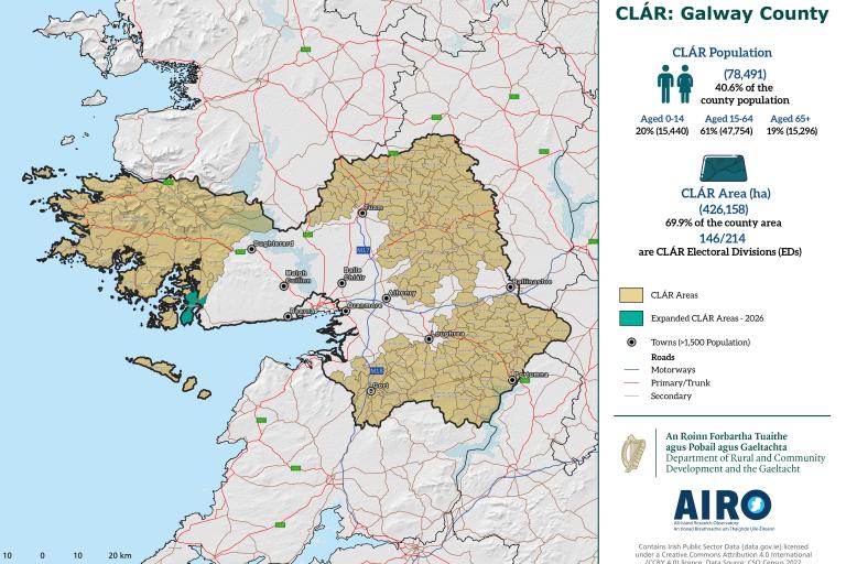 Map of clar boundaries updated 2026