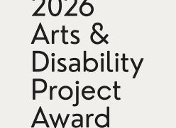 Arts & Disability Project Award