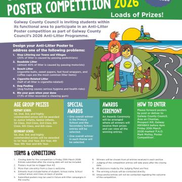 Schools Anti-Litter Poster Competition 2026