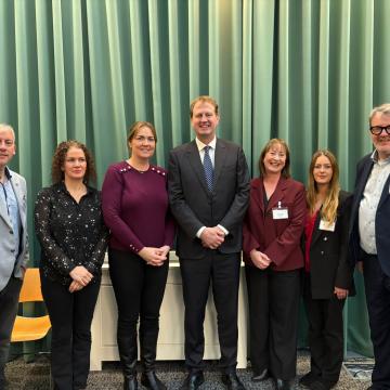 Galway County LCSP team meet with Minister Jim O'Callaghan T.D.