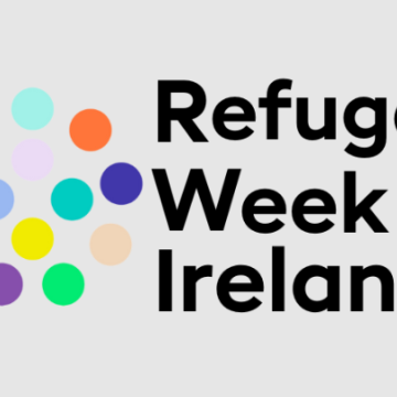 Logo which says 'Refugee Week Ireland'