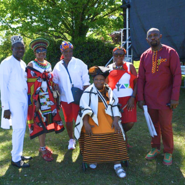 People at Africa Day