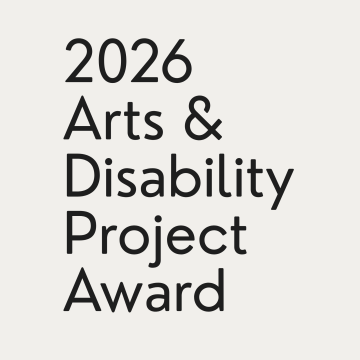 Arts & Disability Project Award