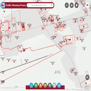 Planning map search