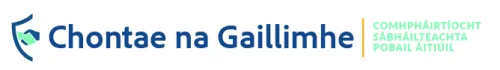 Galway County Local Community Safety Partnership - Logo in Irish