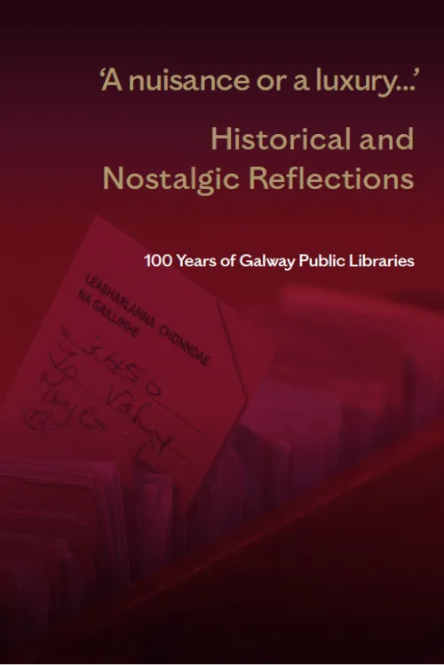 Image of front cover of booklet "A Nuisance or a luxury"