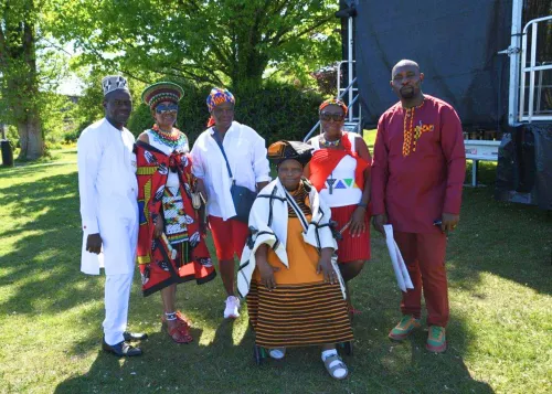 People at Africa Day